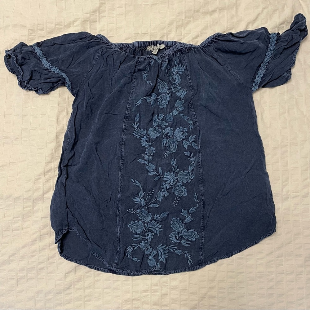 Solitaire short sleeve ladies shirt Medium